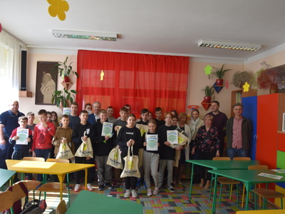 Zdjęcie z Turnieju Bezpieczeństwa w Ruchu Drogowym w Gościeradowie