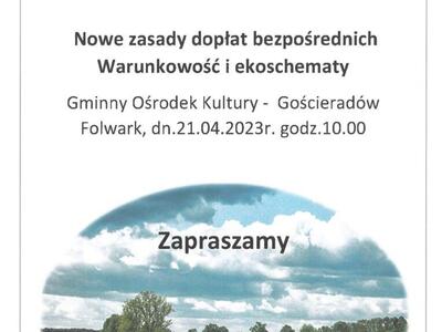 Zdjęcie informacji z polami