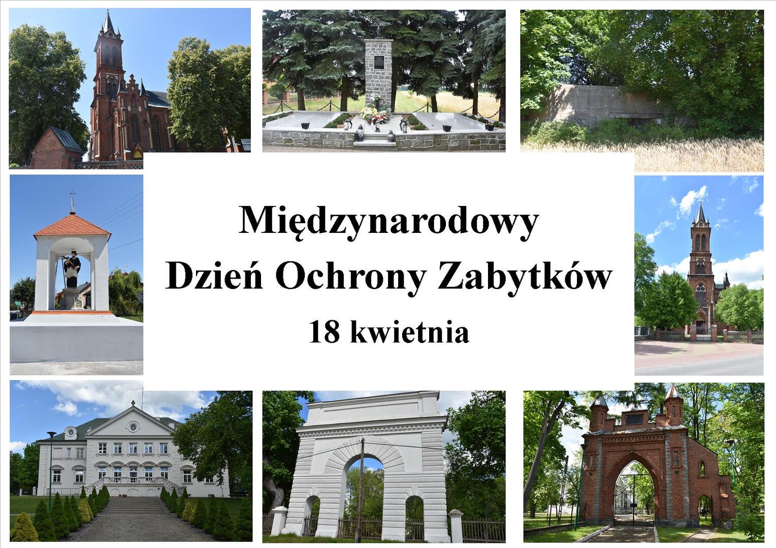 Zdjęcie zabytków gminy Gościeradów