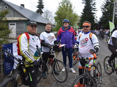 Zdjęcie z II Rajdu Rowerowego ,,Z Konstytucją na Rowerze"