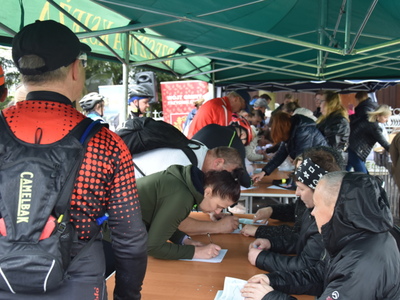 Zdjęcie z II Rajdu Rowerowego ,,Z Konstytucją na Rowerze"