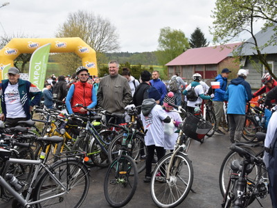 Zdjęcie z II Rajdu Rowerowego ,,Z Konstytucją na Rowerze"