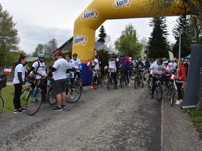 Zdjęcie z II Rajdu Rowerowego ,,Z Konstytucją na Rowerze"