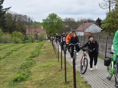 Zdjęcie z II Rajdu Rowerowego ,,Z Konstytucją na Rowerze"