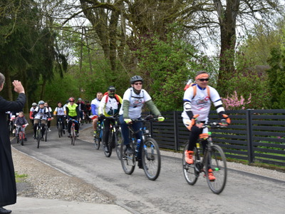 Zdjęcie z II Rajdu Rowerowego ,,Z Konstytucją na Rowerze"