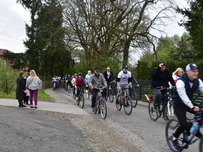 Zdjęcie z II Rajdu Rowerowego ,,Z Konstytucją na Rowerze"
