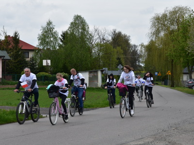 Zdjęcie z II Rajdu Rowerowego ,,Z Konstytucją na Rowerze"