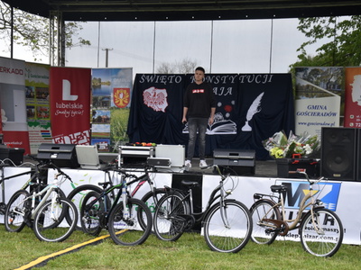 Zdjęcie z II Rajdu Rowerowego ,,Z Konstytucją na Rowerze"