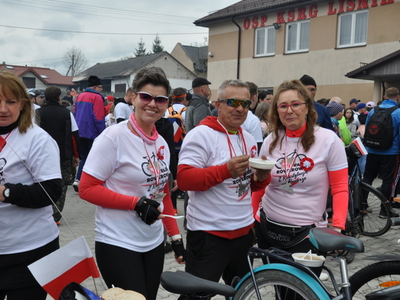 Zdjęcie z II Rajdu Rowerowego ,,Z Konstytucją na Rowerze"