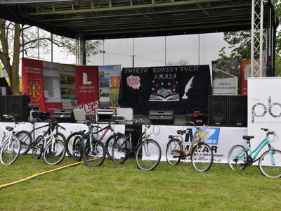 Zdjęcie z II Rajdu Rowerowego ,,Z Konstytucją na Rowerze"