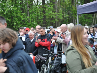 Zdjęcie z II Rajdu Rowerowego ,,Z Konstytucją na Rowerze"