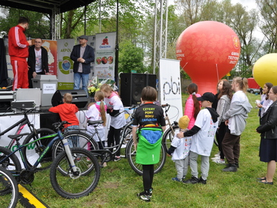 Zdjęcie z II Rajdu Rowerowego ,,Z Konstytucją na Rowerze"
