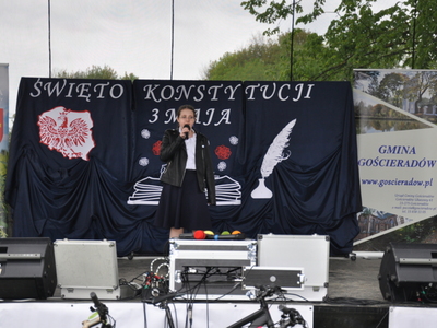 Zdjęcie z II Rajdu Rowerowego ,,Z Konstytucją na Rowerze"