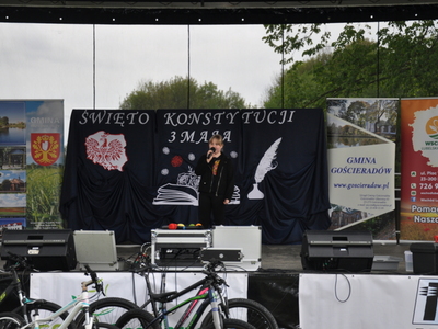 Zdjęcie z II Rajdu Rowerowego ,,Z Konstytucją na Rowerze"