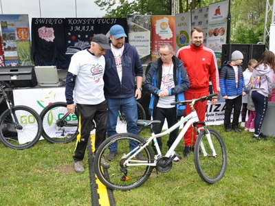 Zdjęcie z II Rajdu Rowerowego ,,Z Konstytucją na Rowerze"