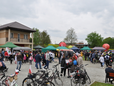 Zdjęcie z II Rajdu Rowerowego ,,Z Konstytucją na Rowerze"