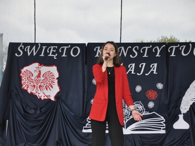 Zdjęcie z II Rajdu Rowerowego ,,Z Konstytucją na Rowerze"