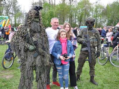 Zdjęcie z II Rajdu Rowerowego ,,Z Konstytucją na Rowerze"