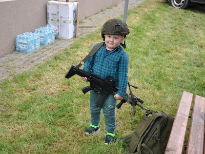 Zdjęcie z II Rajdu Rowerowego ,,Z Konstytucją na Rowerze"