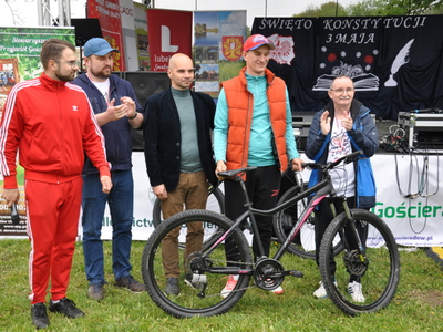 Zdjęcie z II Rajdu Rowerowego ,,Z Konstytucją na Rowerze"