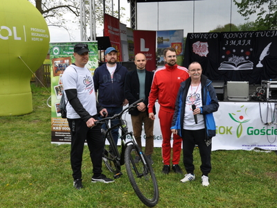 Zdjęcie z II Rajdu Rowerowego ,,Z Konstytucją na Rowerze"