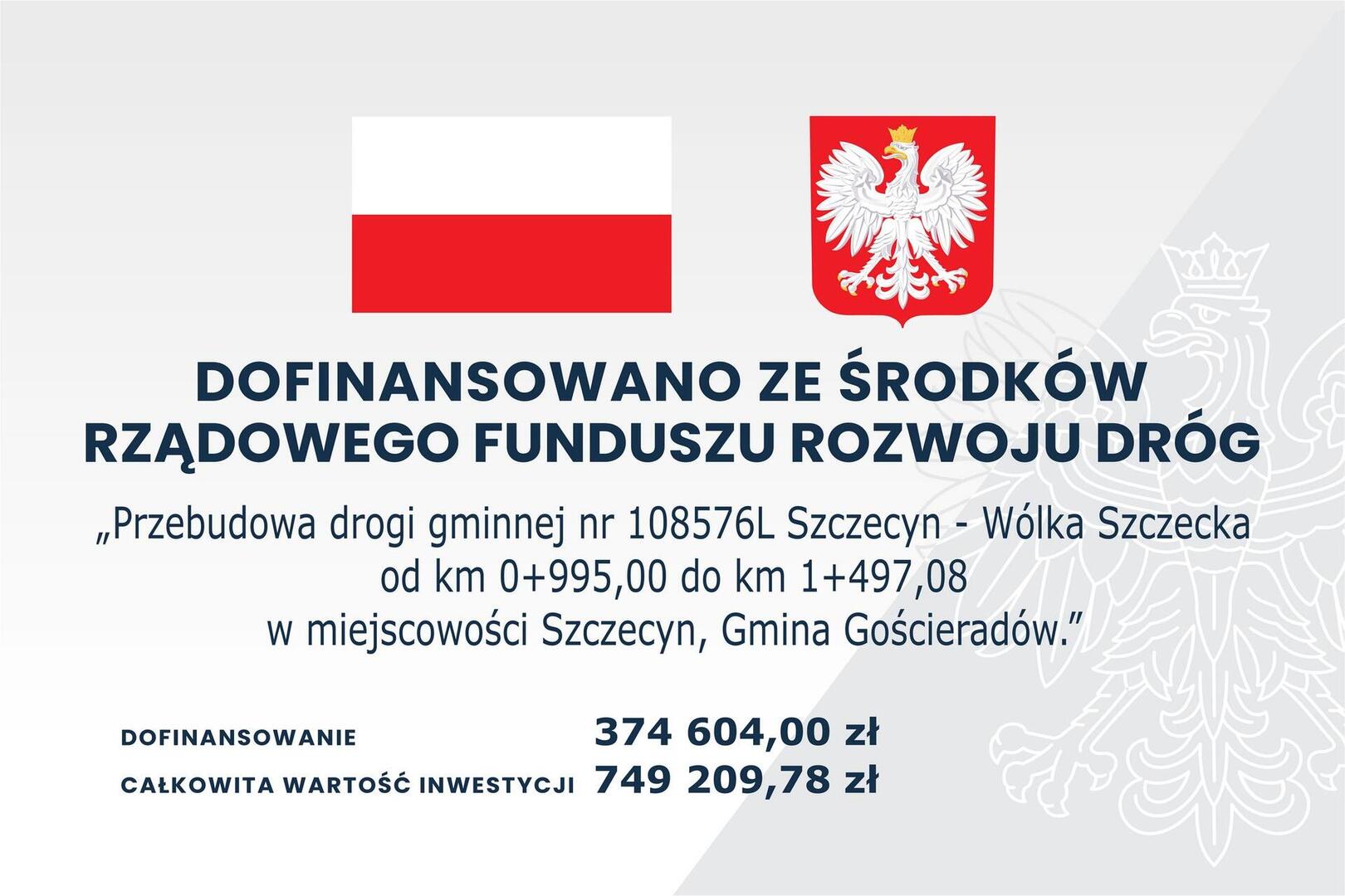 Tablica informacyjna projektu