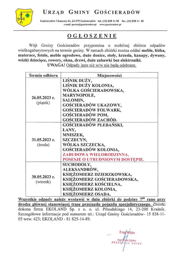 Zdjęcie ogłoszenia