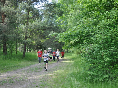 Zdjęcie z festynu ,,Wiosna na sportowo"
