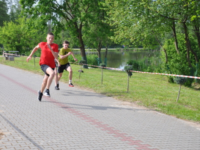 Zdjęcie z festynu ,,Wiosna na sportowo"