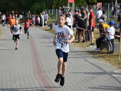 Zdjęcie z festynu ,,Wiosna na sportowo"