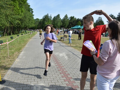 Zdjęcie z festynu ,,Wiosna na sportowo"