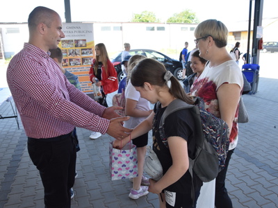 Zdjęcie z Dnia Dziecka w Gminie Gościeradów