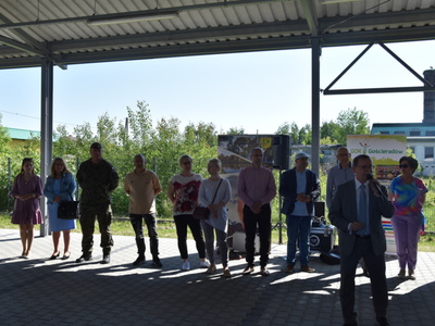 Zdjęcie z Dnia Dziecka w Gminie Gościeradów