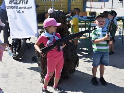 Zdjęcie z Dnia Dziecka w Gminie Gościeradów