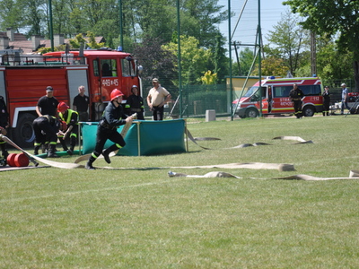 Zdjęcie z Gminnych zawodów sportowo - pożarniczych w Gościeradowie