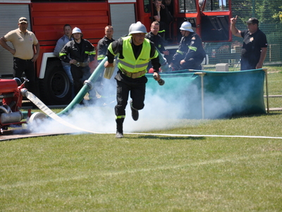 Zdjęcie z Gminnych zawodów sportowo - pożarniczych w Gościeradowie