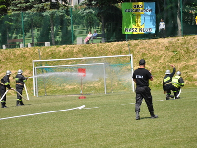 Zdjęcie z Gminnych zawodów sportowo - pożarniczych w Gościeradowie