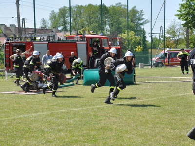 Zdjęcie z Gminnych zawodów sportowo - pożarniczych w Gościeradowie