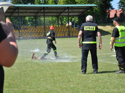 Zdjęcie z Gminnych zawodów sportowo - pożarniczych w Gościeradowie
