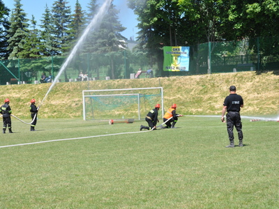 Zdjęcie z Gminnych zawodów sportowo - pożarniczych w Gościeradowie