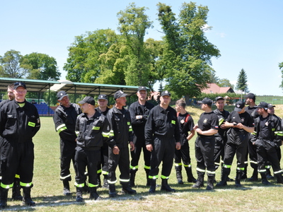 Zdjęcie z Gminnych zawodów sportowo - pożarniczych w Gościeradowie