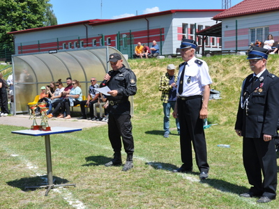 Zdjęcie z Gminnych zawodów sportowo - pożarniczych w Gościeradowie