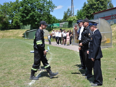 Zdjęcie z Gminnych zawodów sportowo - pożarniczych w Gościeradowie