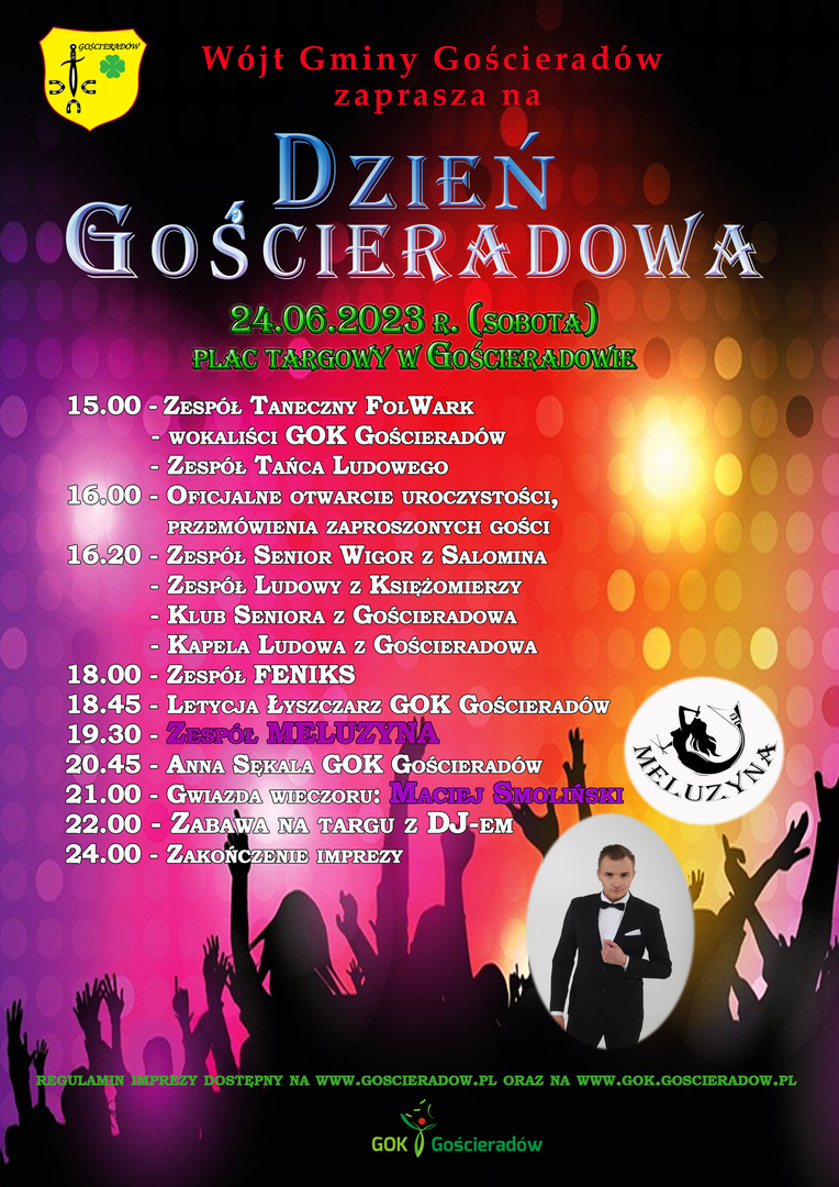 Zdjęcie plakatu dot. Dni Gościeradowa