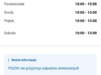 Zdjęcie dot. aplikacji ,,Moje Odpady"