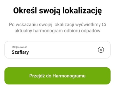 Zdjęcie dot. aplikacji ,,Moje Odpady"
