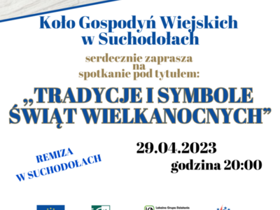 Plakat promujący spotkanie