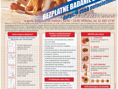 Plakat promujący wydarzenie