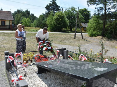 Zdjęcie z Dnia Walki i Męczeństwa Wsi Polskiej w Gminie Gościeradów