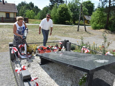Zdjęcie z Dnia Walki i Męczeństwa Wsi Polskiej w Gminie Gościeradów